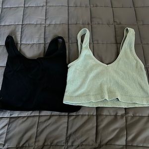 2-pack Crop Tanks